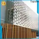 Topson High-quality decorative metal mesh screen Suppliers for exterior decoration 1