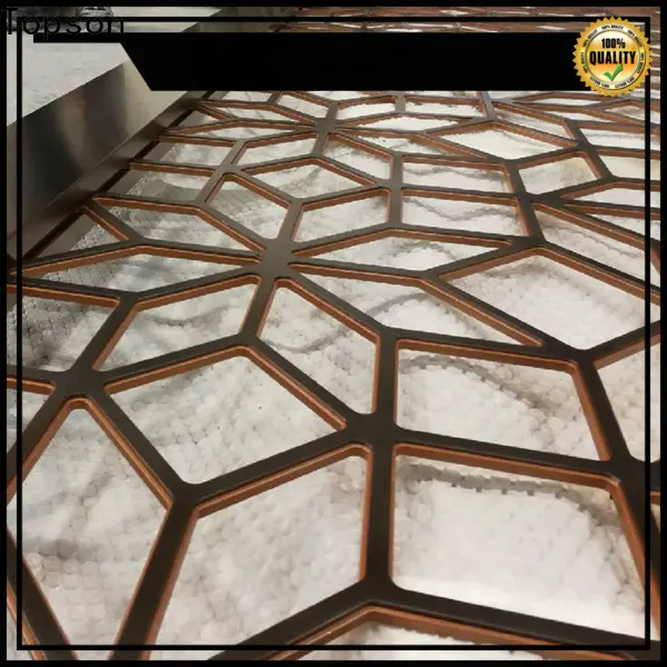 Topson elegant arabic mashrabiya in china for landscape architecture 1