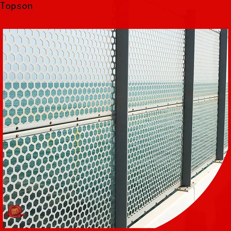 Topson meshperforated palacios screen enclosures export for curtail wall 1