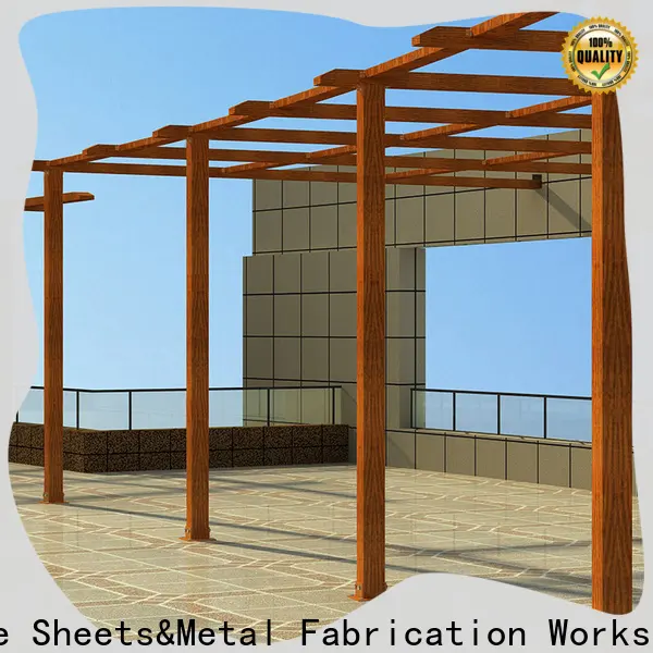 Topson powder aluminum pergola designs manufacturers for hotel 1
