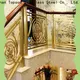 Topson high-tech glass and metal staircase railing Supply for hotel 1