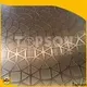 Topson sheetdecorative rigidised stainless steel sheet for handrail 1