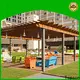Topson coated pergolas and gazebos metal factory for hotel 1