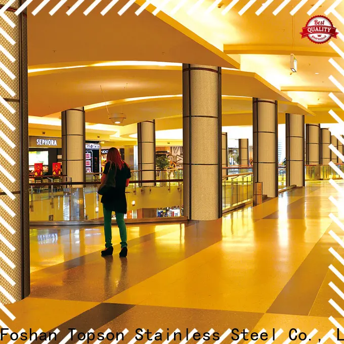 reliable stainless steel cladding for commercial kitchens stainless in china for shopping mall 1