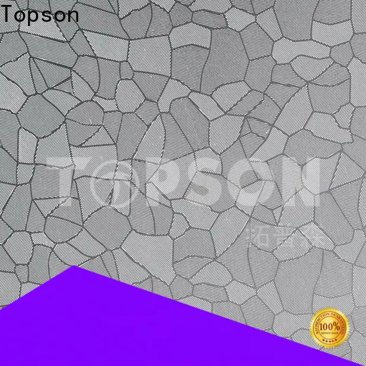 Topson cross embossed stainless steel sheet Supply for elevator for escalator decoration 1