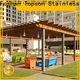 Topson powder pergola aluminum roof for business for park 1