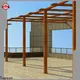 Custom plan pergola aluminium coated Supply for school 1
