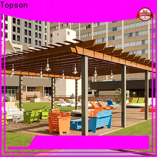 stain resistance hardtop pergola gazebo pergolaaluminum for business for school 1