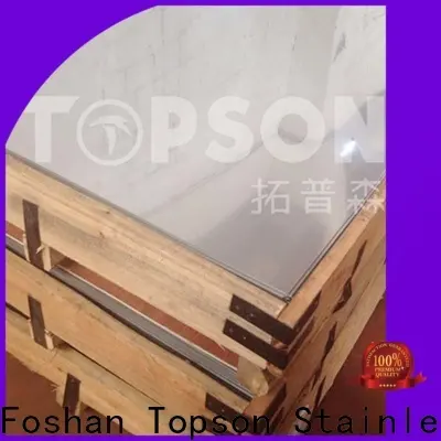 Topson Latest stainless steel sheet prices Supply for handrail 1
