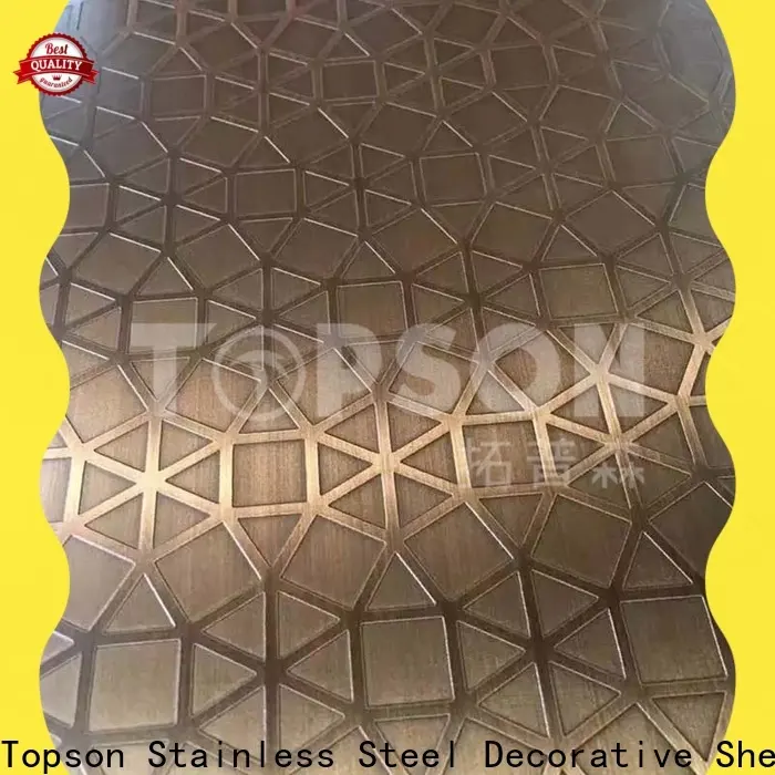 Topson decorative mild steel sheet specifications factory for kitchen 1