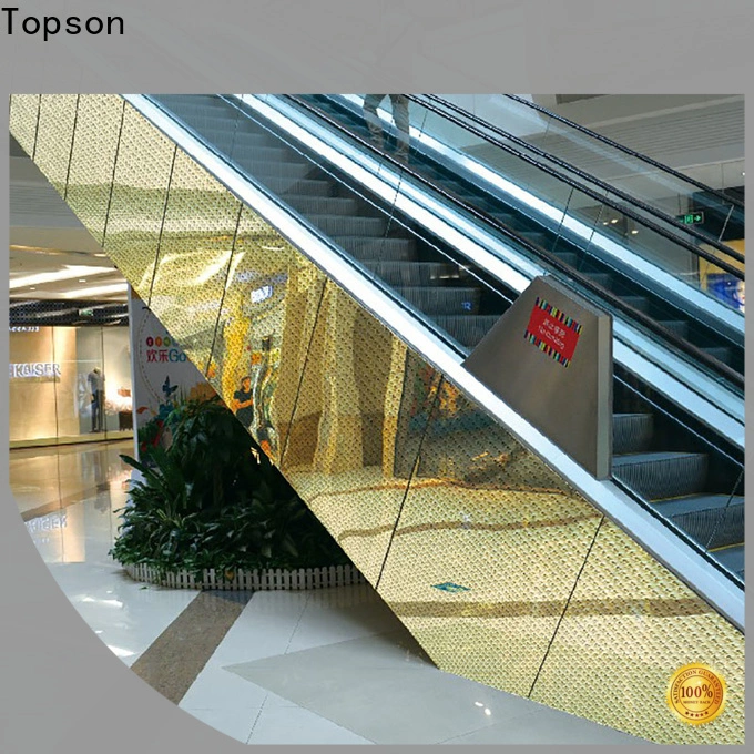 Topson elevator cladding materials pdf Supply for shopping mall 1