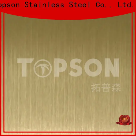 Topson mirror stainless steel metal sheet prices for business for vanity cabinet decoration 1