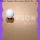 Topson antifingerprint stainless steel sheet sizes Suppliers for partition screens 1
