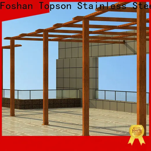 metal and wood gazebo pergola manufacturers for resort 1
