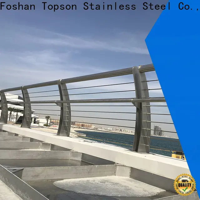 Topson good looking rope railing brackets factory for room 1