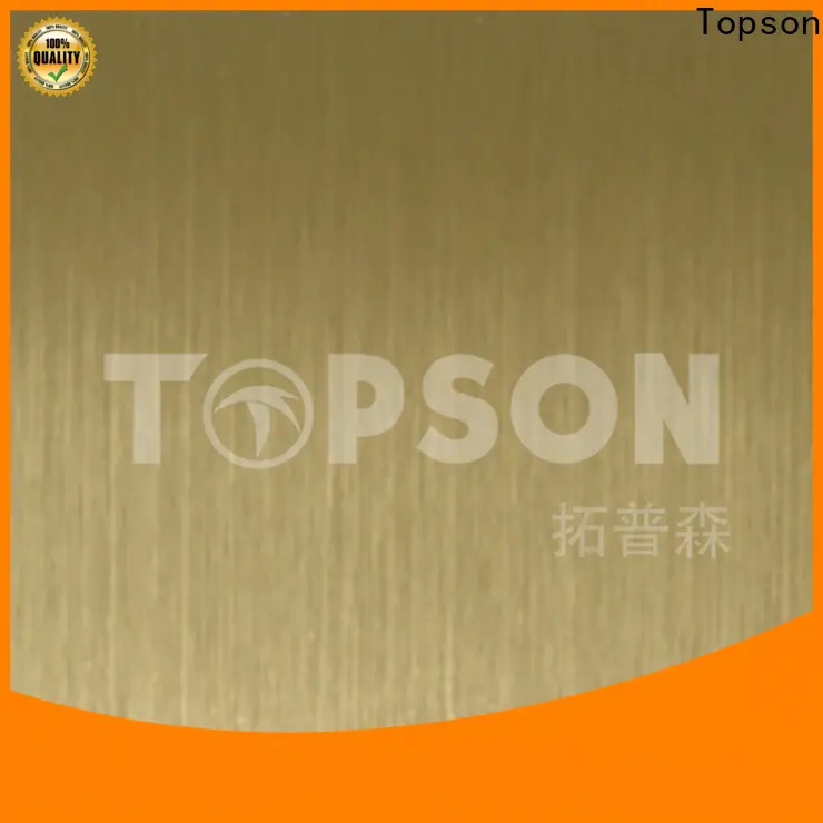 Topson Top decorative steel sheet metal China for vanity cabinet decoration 1