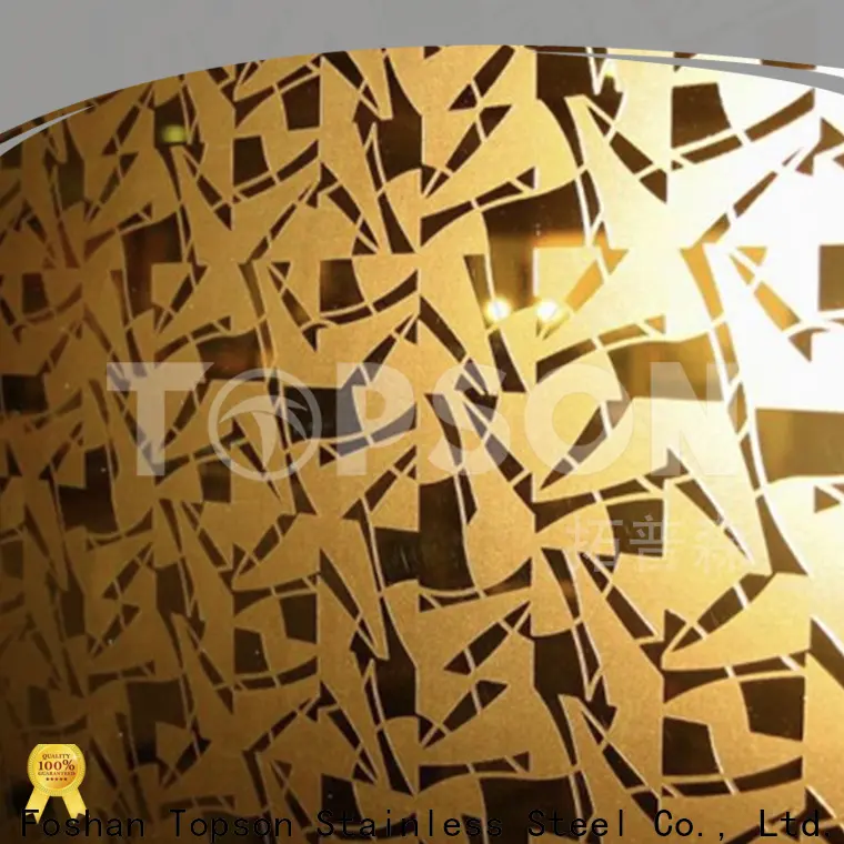 Custom stainless steel sheets for sale antique for business for elevator for escalator decoration 1