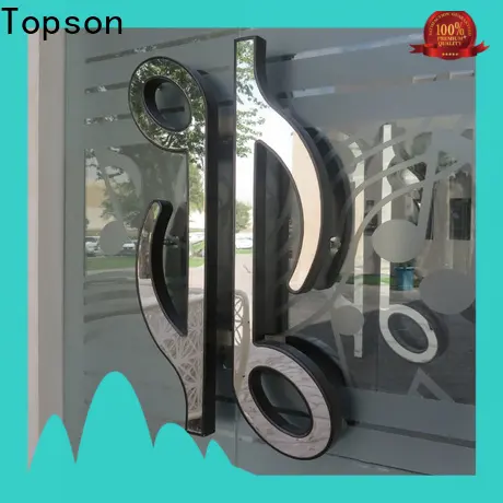 Latest steel craftsman exterior doors stainless company for roof decoration 1