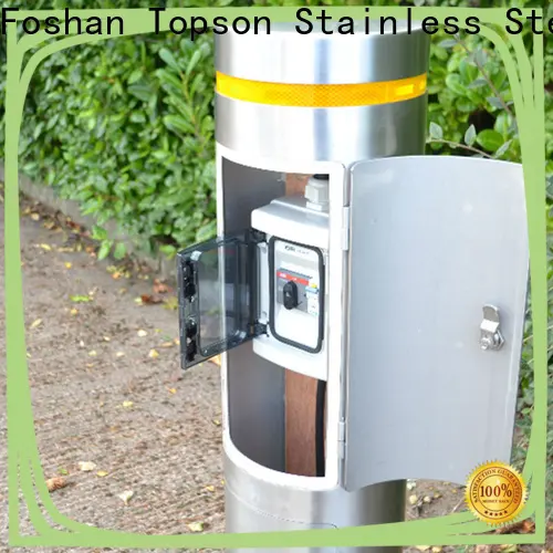 Topson high-tech folding security bollards manufacturers for tower 1
