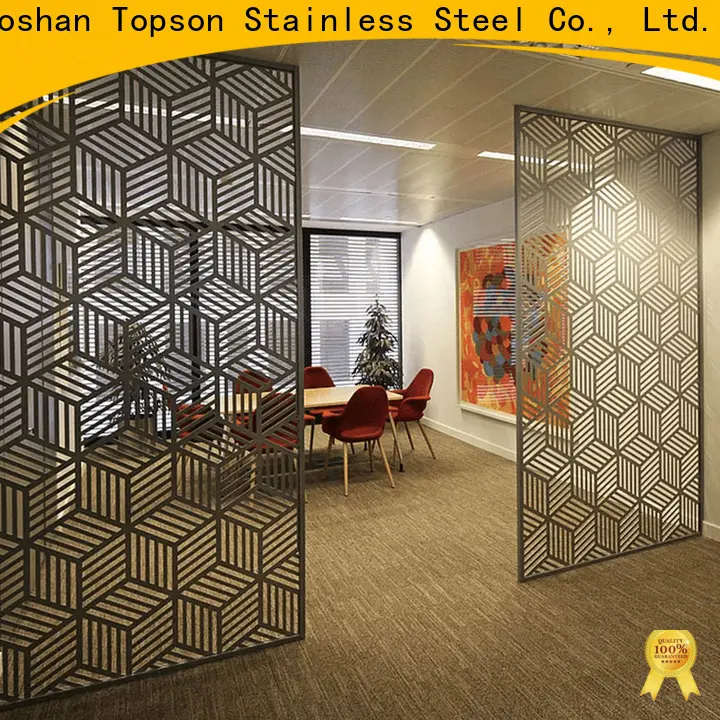 Topson panels stainless steel screen manufacturer for curtail wall 1