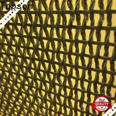 elegant decorative metal mesh screen metal factory for landscape architecture 1