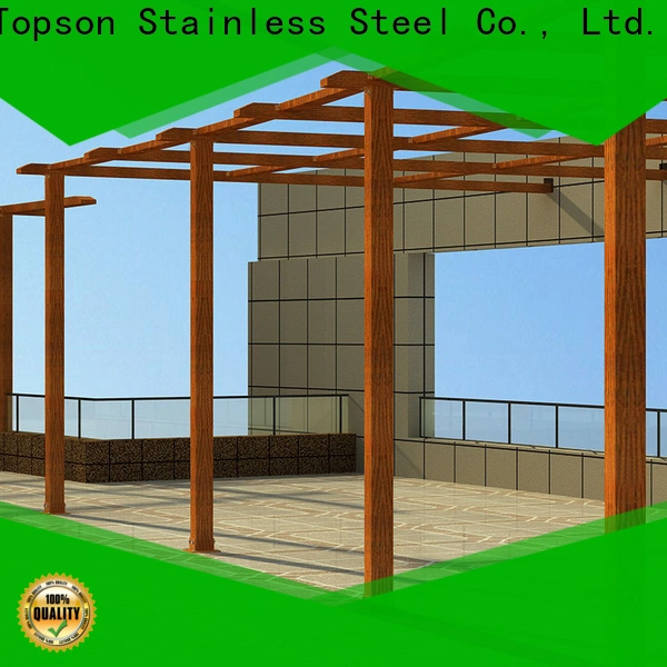 Topson manufactured aluminium hardtop gazebo factory for resort 1