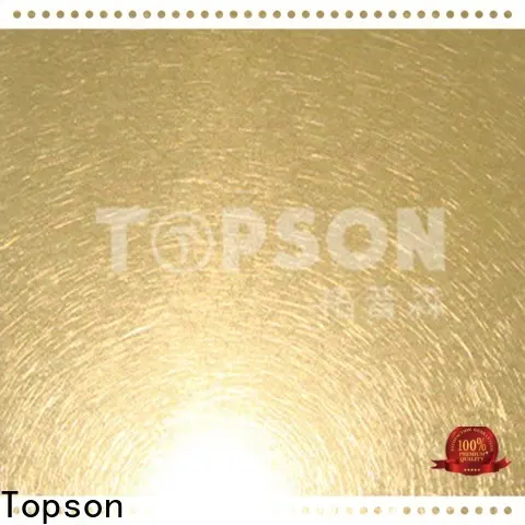 Topson bead stainless steel sheets for sale factory for floor 1