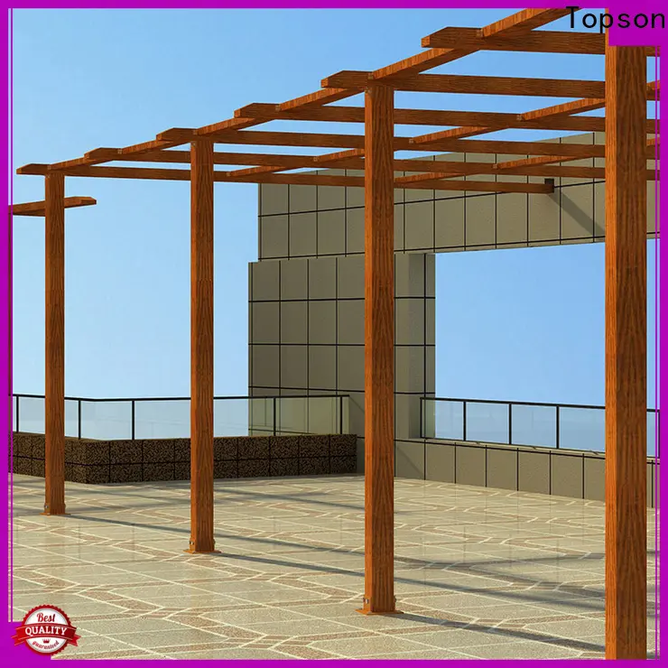 Topson powder aluminum pavilion kits Supply for school 1