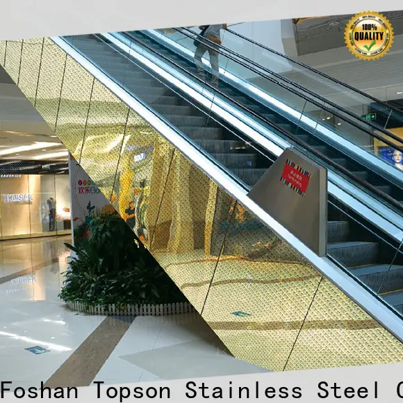 Topson elevator stainless steel column cladding company for wall 1