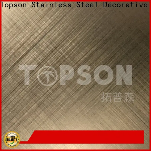 Topson good-looking stainless steel sheets for business for handrail 1