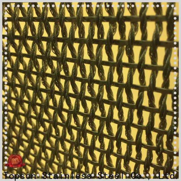 Topson stable perforated metal mesh screen export for exterior decoration 1