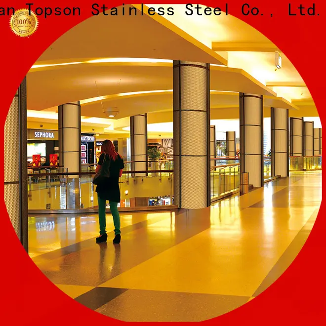 Topson elevator stainless steel column cladding factory price for wall 1
