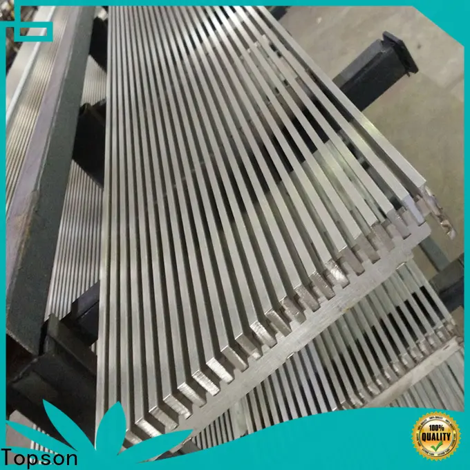Topson widely used floor grates for decks manufacturers for mall 1