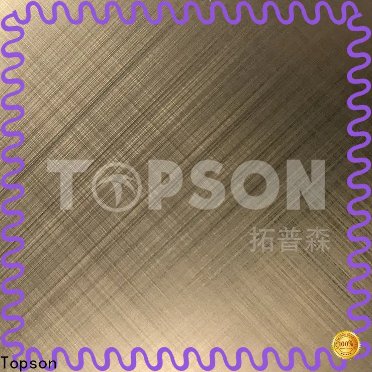 New textured stainless steel sheet metal sheetmirror for business for elevator for escalator decoration 1