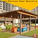 Topson Top aluminum pergola reviews for hotel 1