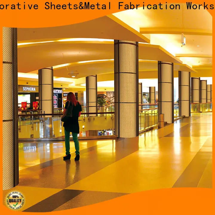 Wholesale metal cladding panels column Suppliers for elevator 1