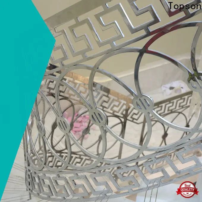Topson railings metal and cable stair railing company for apartment 1
