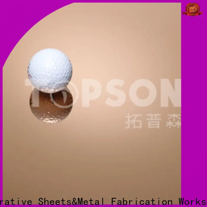 Topson color stainless steel decorative plate company for elevator for escalator decoration 1
