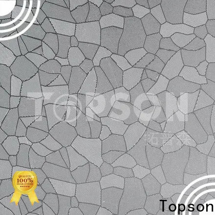 Topson finish brushed stainless steel plate factory for furniture 1