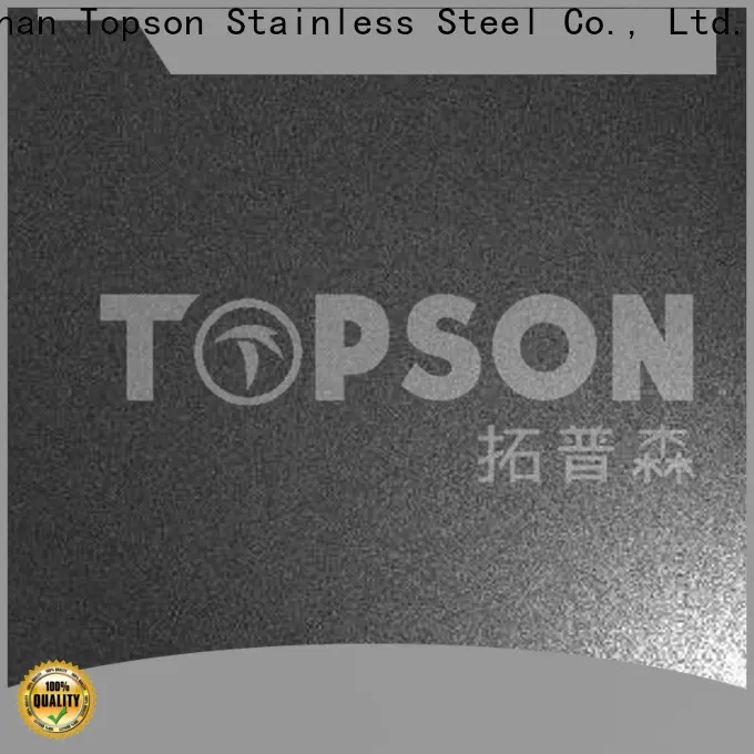 Topson luxurious coloured stainless steel sheet suppliers for business for elevator for escalator decoration 1