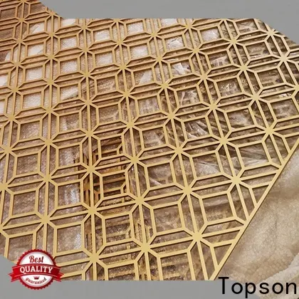 Topson special design laser cutting designs graphic designs Supply for landscape architecture 1