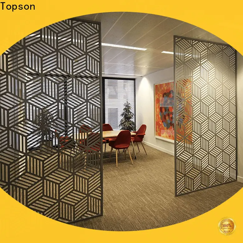 Topson stainless steel screens suppliers factory for exterior decoration 1