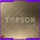 Topson sheet stainless steel embossed plate company for furniture 1