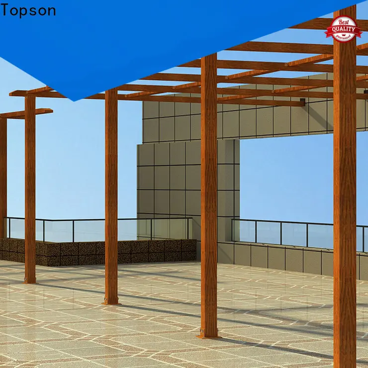 Topson New metal gazebos and pergolas for garden 1