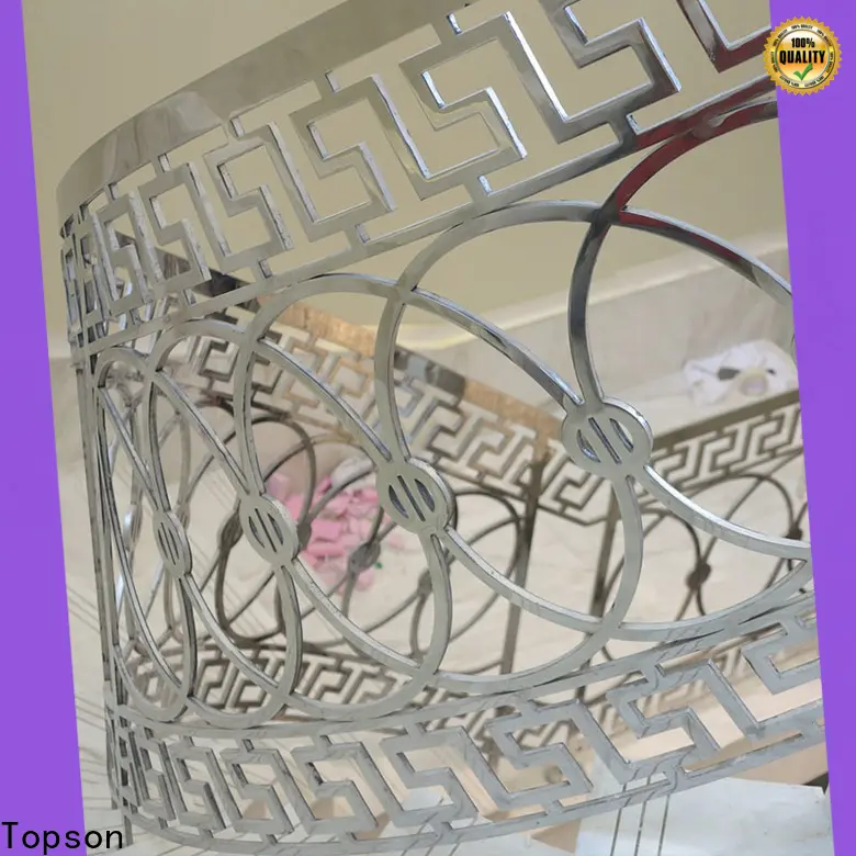 Topson elegant custom metal works manufacturers for apartment 1