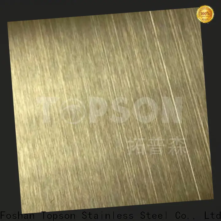 brushed stainless steel sheet decorative for business for partition screens 1