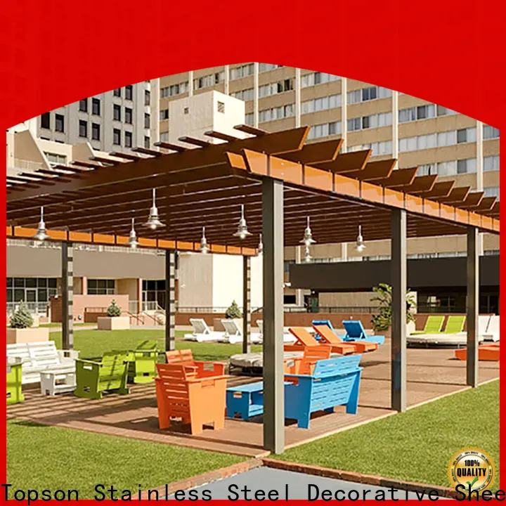 manufactured black aluminum trellis aluminium for backyard 1