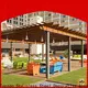 manufactured black aluminum trellis aluminium for backyard 1