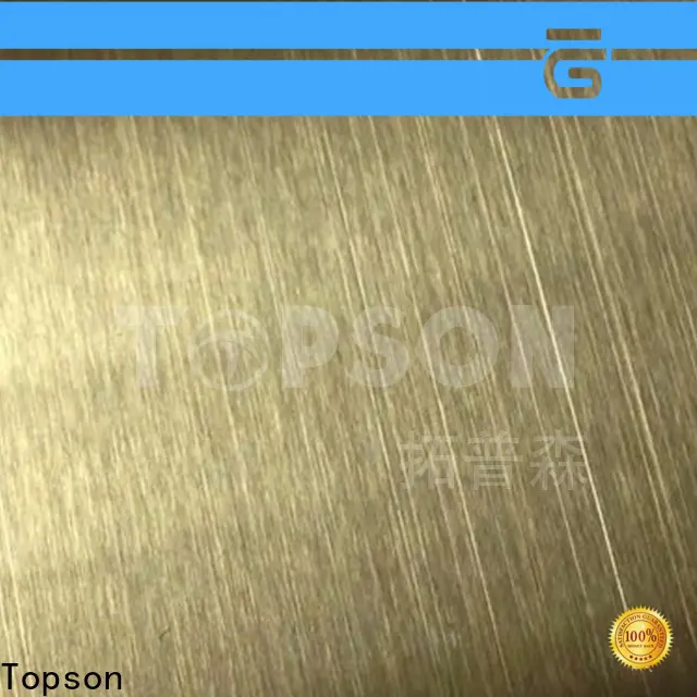 Topson colorful buy stainless steel sheet metal company for elevator for escalator decoration 1