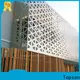 Topson elegant perforated metal screen panels from china for curtail wall 1
